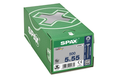 Houtschroef SPAX-S PK Pozidrive met verzonken kop 5 x 55