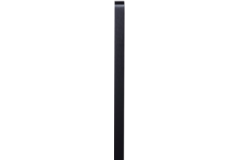 Poignée SENSE BA480 L487 aluminium brossé noir