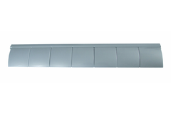 Flap kabelgeleiding horizontaal wit 650mm/7 el.
