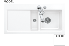 V&B 6712.01.kg subway 60d blanc neige brillant ceramicplus