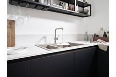 Hansgrohe Talis M54 mitig cuis 270 ext 1jet look inox 