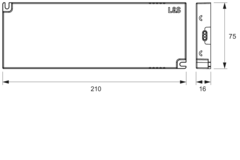 Mec Driver Led transfo 120W 24V sans câble 