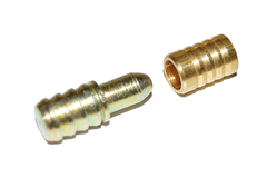 Tourillons de table 8mm+ douille cuivre 