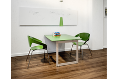 Pied milano pr table fixe inox 690x700mm  