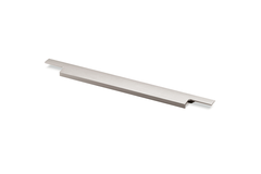 Poignée profil Lamezia, L 795 mm, B 39 mm, aspect inox brossé