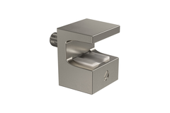 Support tablette Kristal nickeled.5mm pour tablett e en verre 