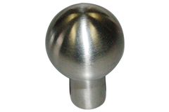 Top bol 25 mm rvs h:38mm