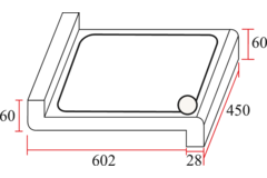 Planche à découper deluxe hêtre 630 x 450mm  