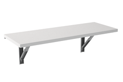 Vulcano table rabattable 120x50 blanc 