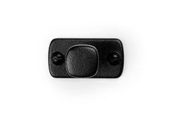 Bouton FIRM BA64 L45.8 zamac noir texture