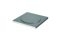 Glasplaatadapter barsteun jumbo rvs