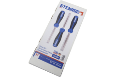 Steekbeitelset 6-delig Softgrip 6 | 10 | 12 | 18 | 25 | 32 mm
