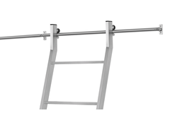 Echelle bibliotheque Scala plus telescopique  inox  