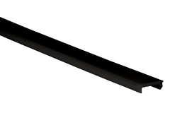 S line cover vlak zwart 2000mm