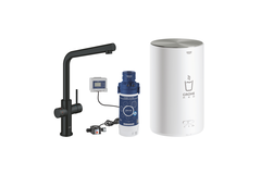 GROHE RED DUO-M STARTERKIT L-UITLOOP ZWART