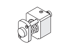 Hawa Junior 80 B 100 B pocket - frein a ressort 