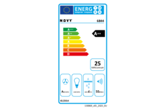Novy Pureline 120 cm blanc moteur s/s Led 