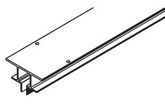 Hawa Porta HM/HMT rail encastré alu 6000mm 