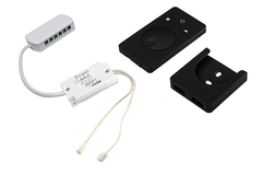 Hera dim-controler 24V 80W zwart