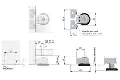 Integrato tech à compensateur pour soccles h.12mm 