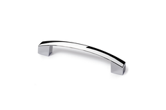 Poignée Vantania, entraxe de perçages 128, L 144 mm, B 14 mm, H 27 mm, chromé brillant