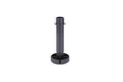 70153 pied réglable korrekt 180mm noir  -21/+25mm