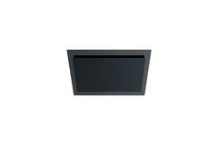 Novy Vision 90 cm zwart glas wanddampkap recircul