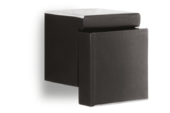 Bouton electum 102 alu noir mat 25x28x33mm 