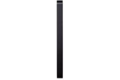 Poignée SENSE BA320 L327 aluminium brossé noir