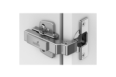 Intermat hoekscharnier W90 (Intermat 9936 W90), inliggend, openingshoek 95°, TH-boorbeeld 52 x 5,5 mm, voor schroefbevestiging (-)