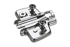 Sensys stelplaat spreidmof d.1.5mm(200) excenter regeling / vernikkeld staal