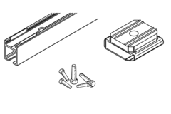 Hawa Porta HMT set de montage 2500mm