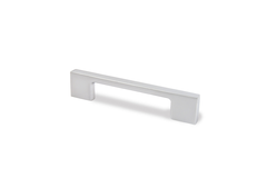 Poignée Belluno, entraxe de perçages 160 / 192 mm, L 200 mm, B 9 mm, H 30 mm, Chromé mat