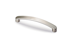 Greep Salona, boorafstand 160, L 180 mm, B 19 mm, H 27 mm, roestvrij staal finish geborsteld