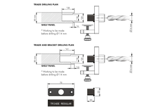 Modèle Triade Pro Regular pour gabarit forage