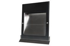 Paneir sigma jalousie inox/noir d.150mm 