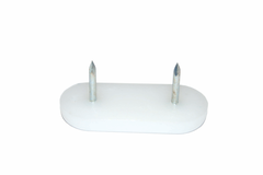 Glissieres 45x20mm no.72 bl.650.05 + 2 clous  
