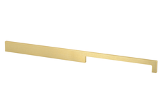 Poignée drimo 480mm alu or brossé asymm 