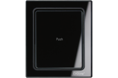 Evoline port push cuisine charger zw. glas nl-d-l2 2 stopcontacten/1 usb charger