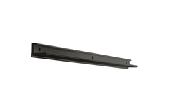 Support tablette alu noir l.600 18-20mm 