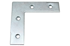 Équerre de chassis -80mm fer zinguéué 
