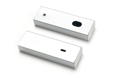 2 embouts pr 9001/9006 180mm look inox 