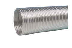 Dampkapbuis alu compact d.125 (5m)