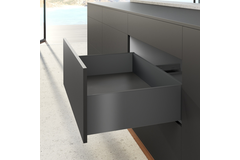 AvanTech YOU set zijwand h187 l400mm antraciet L/R zonder frontbevestiging