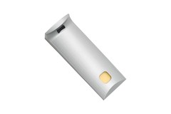 Set 1 led Biwiled sousencastré 3W 3000K inox look to uch 10W avec dimmertransfo
