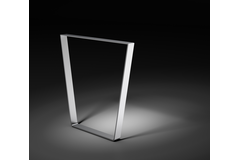 U-poot victoria aanbouwtafel rvs