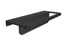 Porte-essuie 'sans poignee' noir 320mm 
