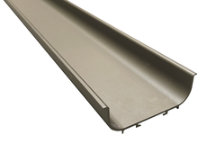 Greeplijst C- vorm bronskleur 5000mm