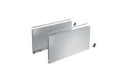 AvanTech YOU set zijwand h251 l550mm zilver L/R zonder frontbevestiging