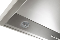 Novy essence 60 cm inox hotte téléscopique 
